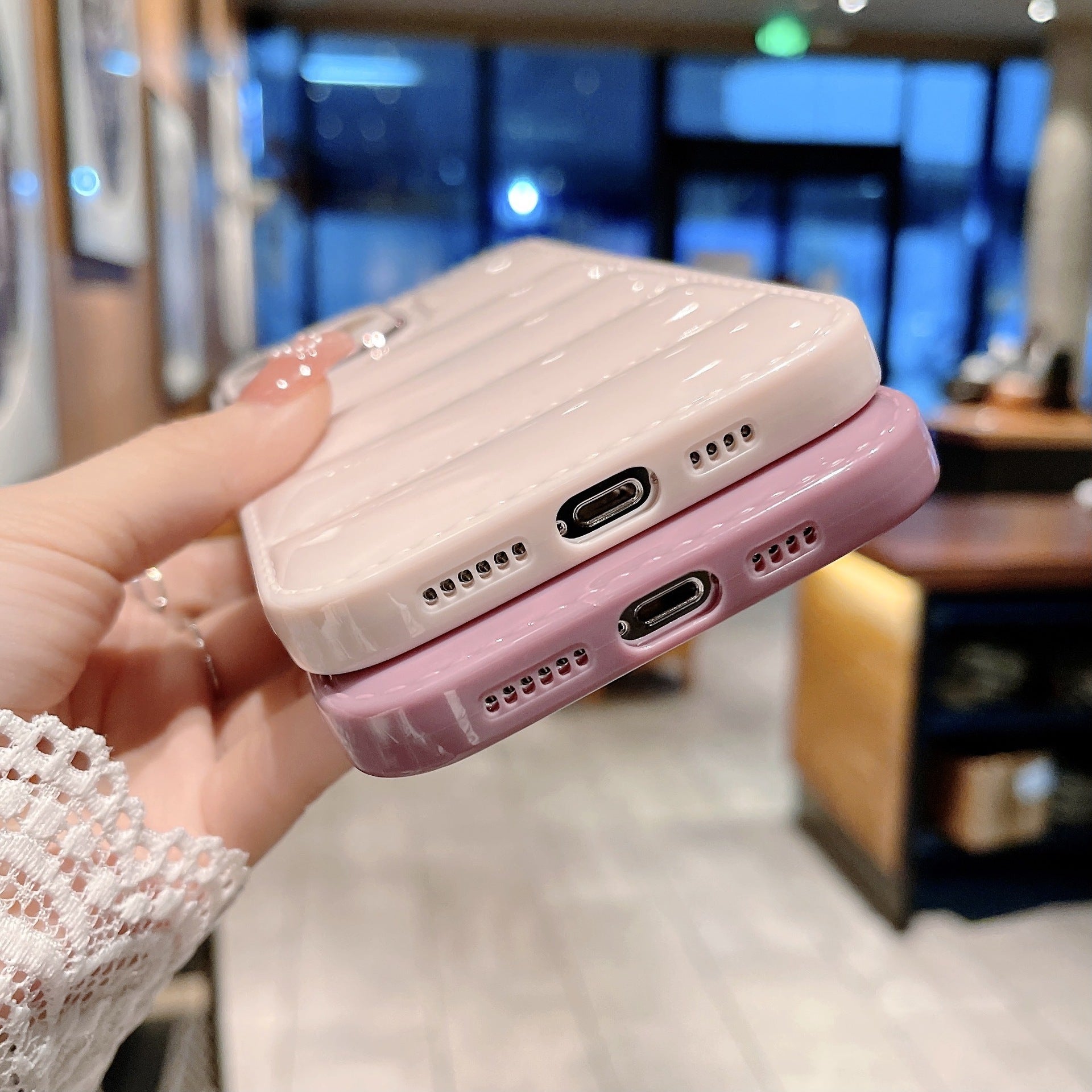 For iPhone 14 Pro Down Jacket Design TPU Case Drop-proof Protective Phone Cover with Lens Protector For iPhone 14 Pro Down Jacket Design TPU Case Drop-proof Protective Phone Cover with Lens Protector